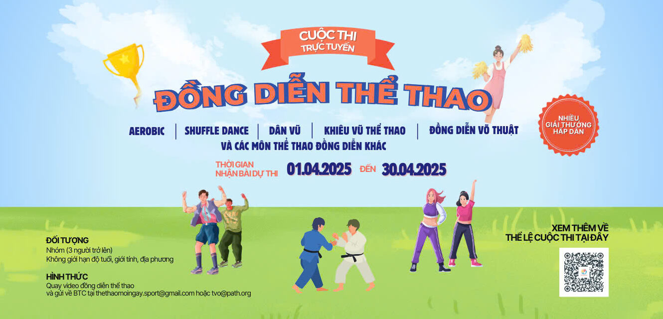 THỂ LỆ CUỘC THI ĐỒNG DIỄN THỂ THAO TRỰC TUYẾN