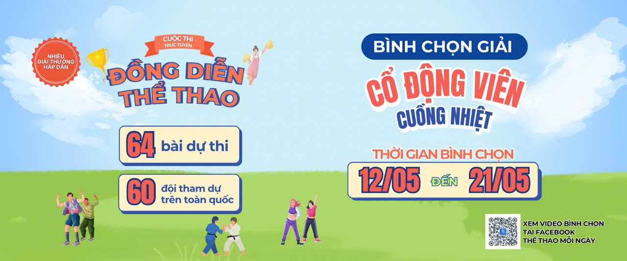 THỂ LỆ CUỘC THI ĐỒNG DIỄN THỂ THAO TRỰC TUYẾN